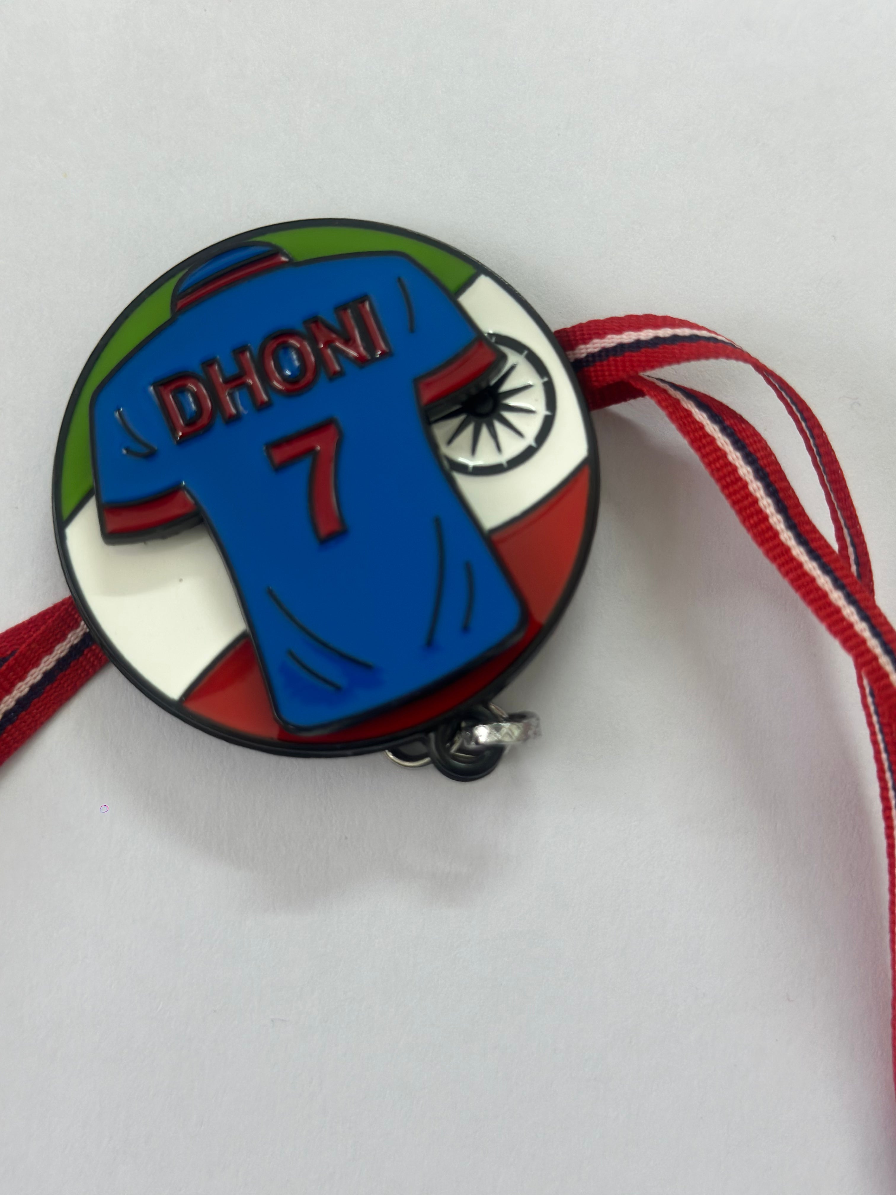 ilearnngrow Dhoni Cricketers Spinner Rakhi
